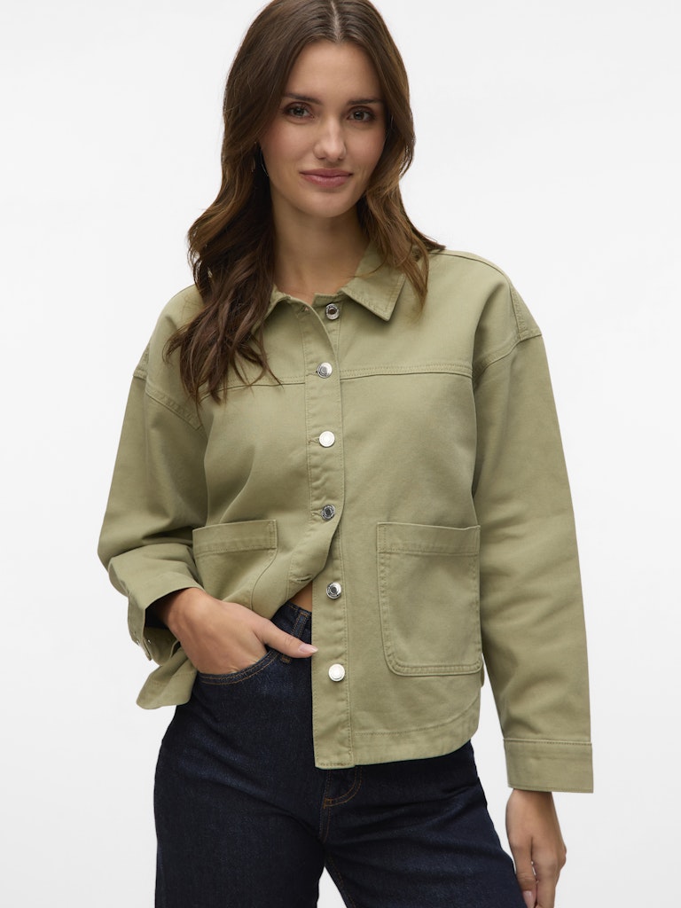 Vero Moda Damen Jeansjacken Laurel Wreath/W