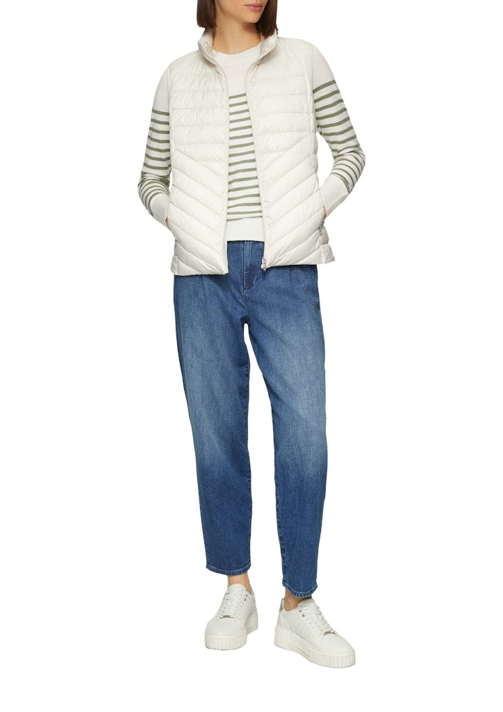 S. Oliver red Damen Outdoorwesten White