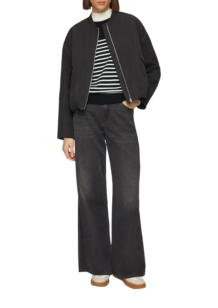 S. Oliver red Damen Pullover Grey/Black
