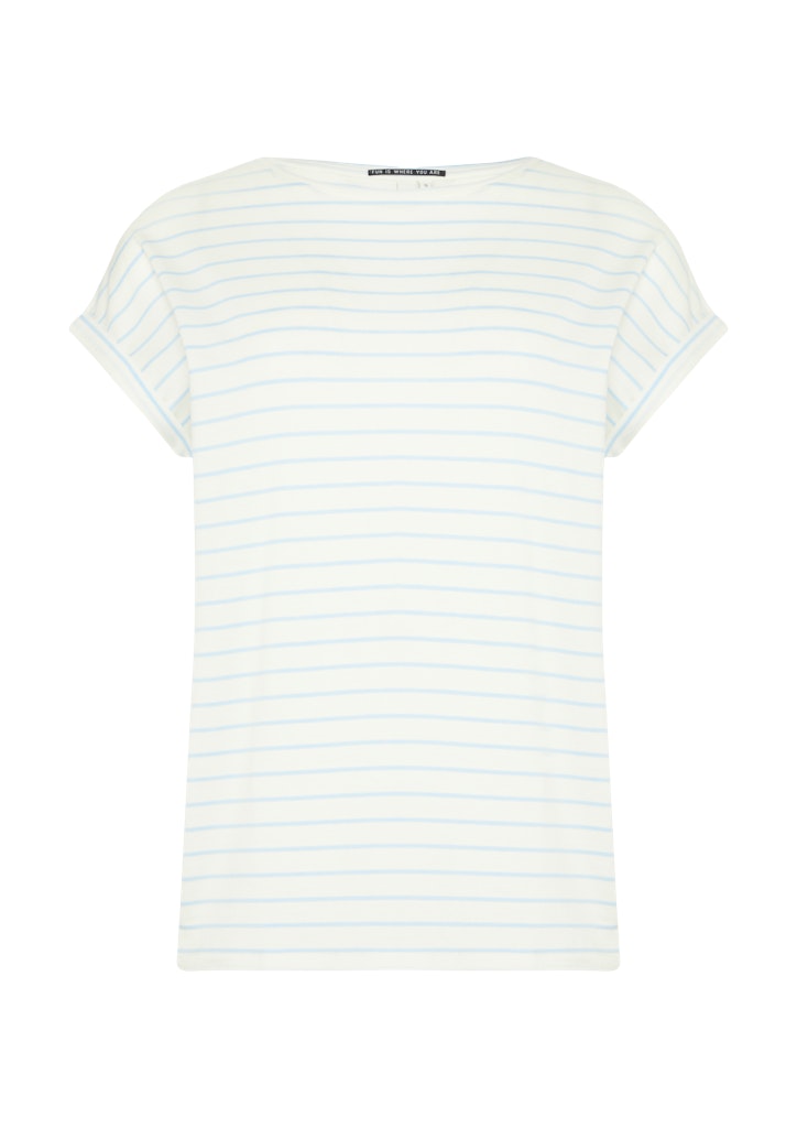 QS by S.Oliver Damen T-Shirts Blue