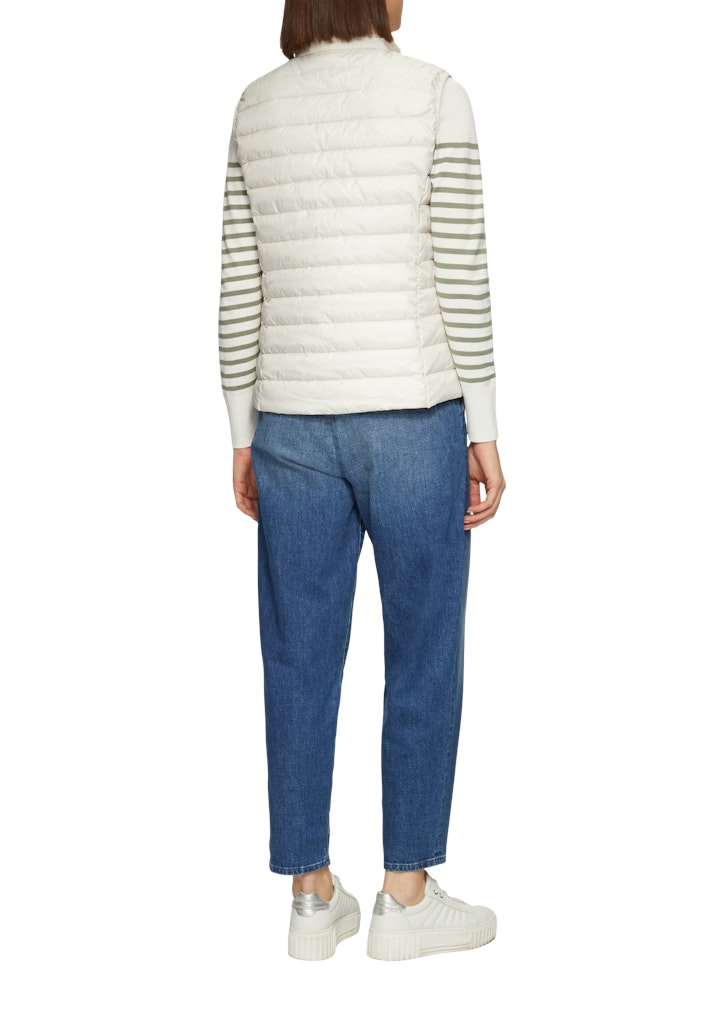 S. Oliver red Damen Outdoorwesten White