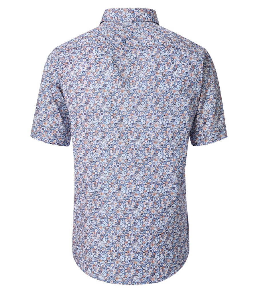 Casa Moda Herren Hemden kurz Blau