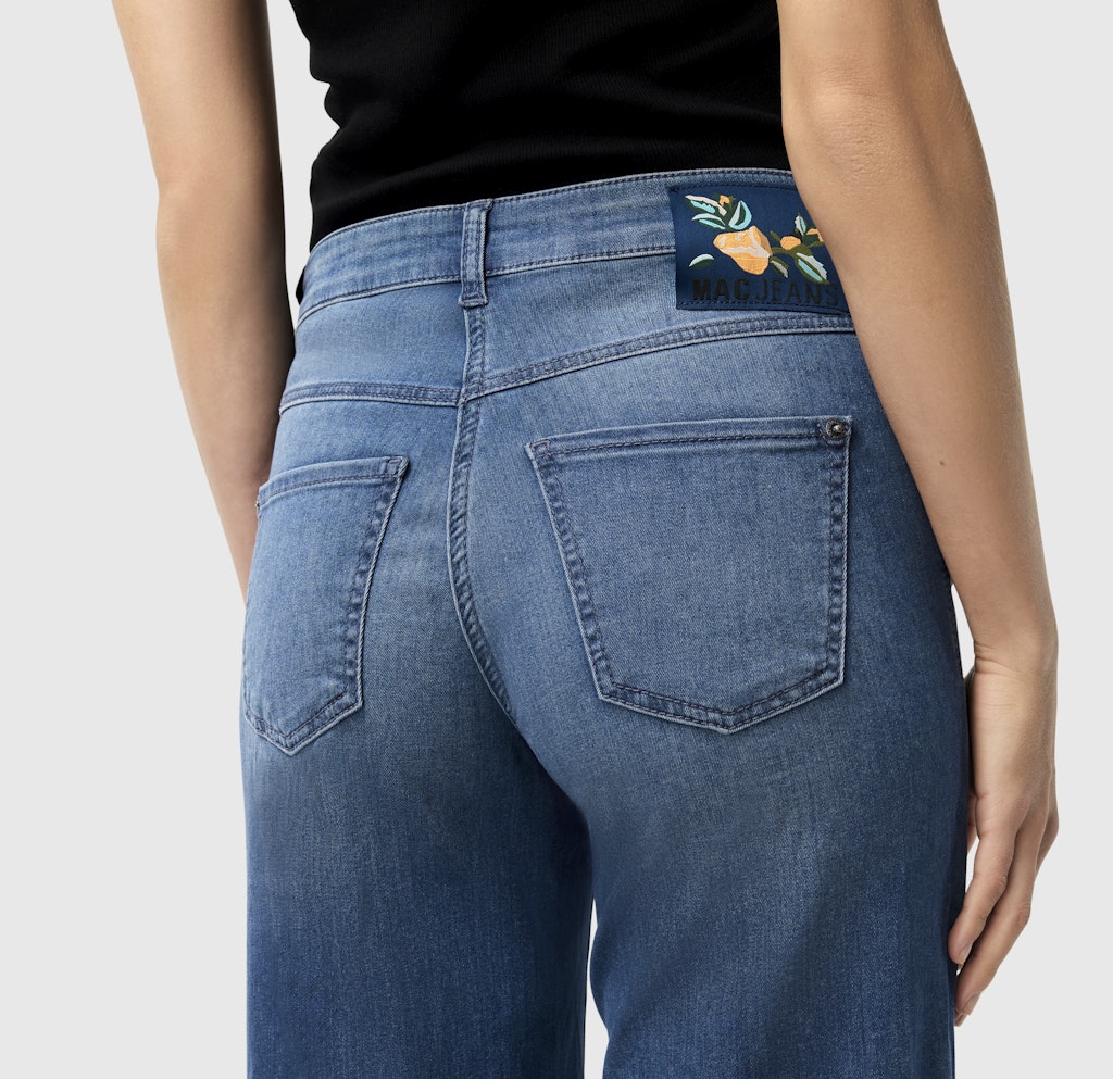 Mac Damen Jeans Storm Blue Auth