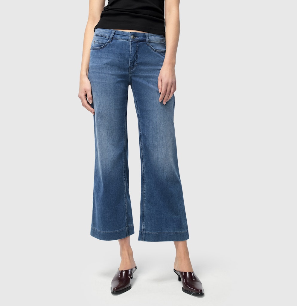 Mac Damen Jeans Storm Blue Auth
