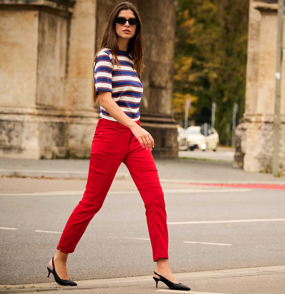 Mac Damen Jeans Ruby Red Ppt