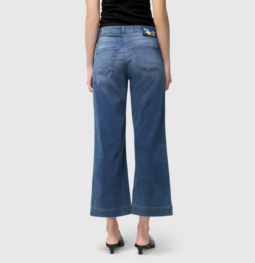 Mac Damen Jeans Storm Blue Auth