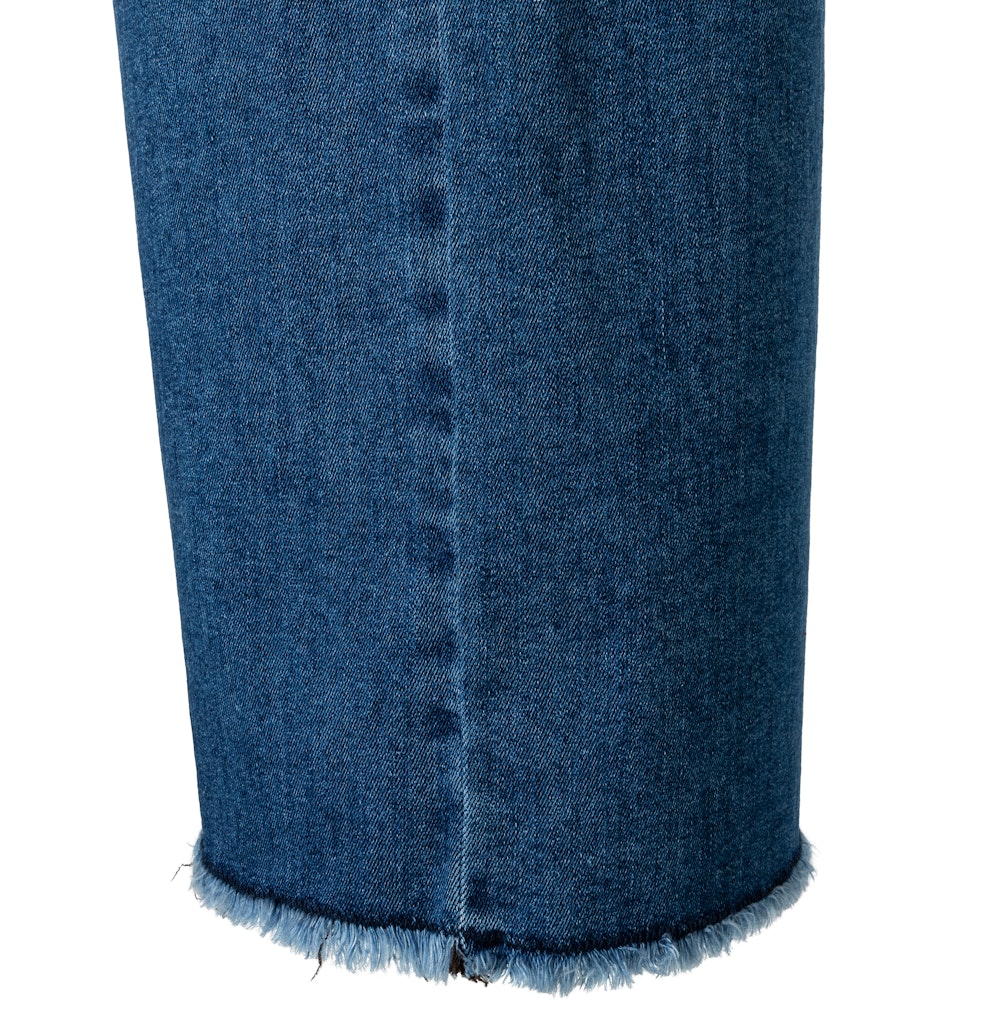 Mac Damen Jeans Storm Blue Auth
