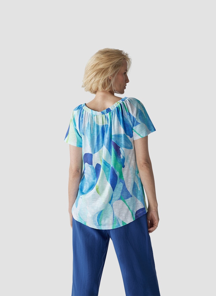 Le Comte Damen T-Shirts Lagune