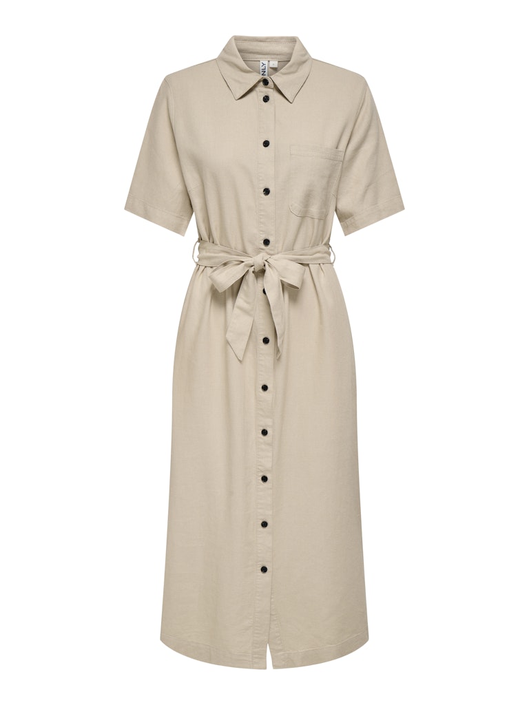 Only Damen Kleider Oxford Tan