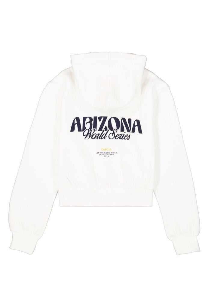 Garcia Mädchen Sweats & Sweatjacken Off White
