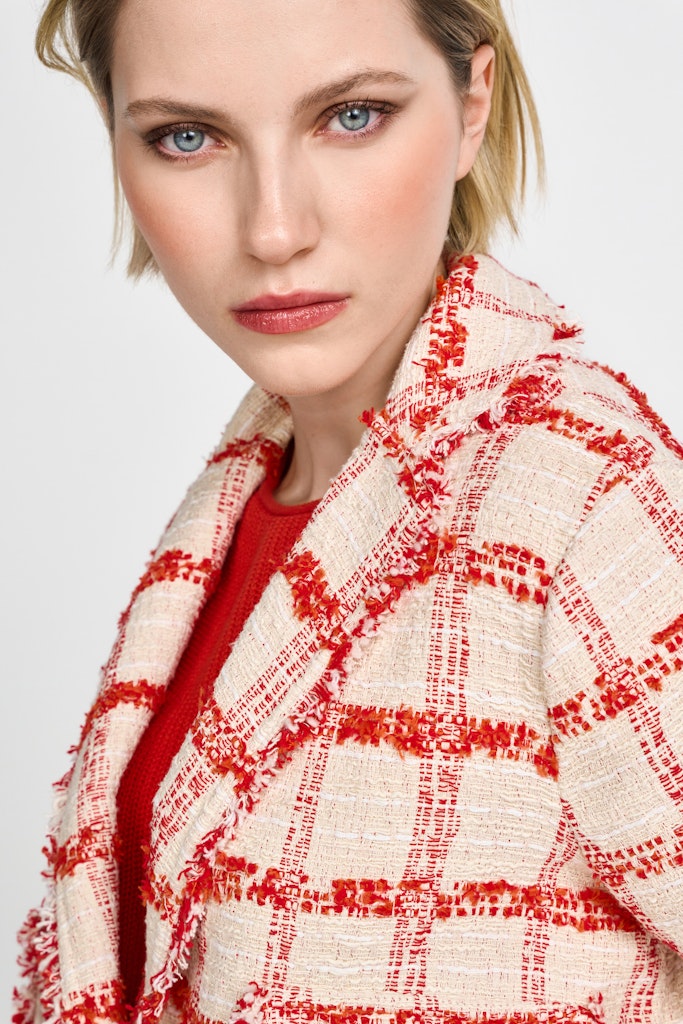 Rich & Royal Damen Blazer Sunset Red