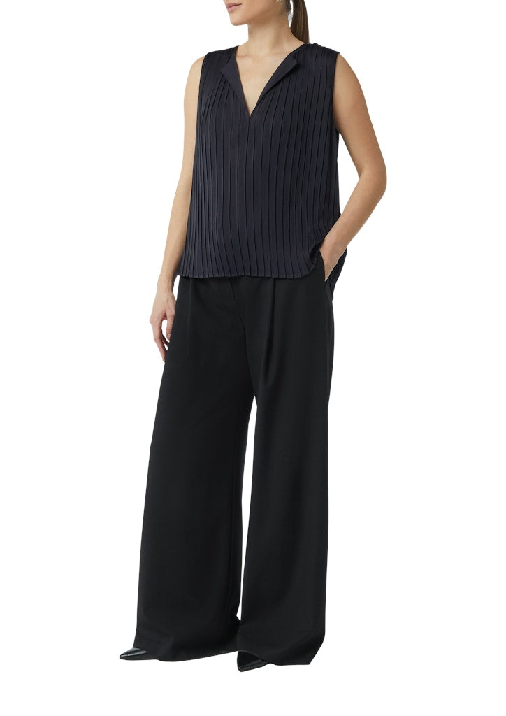 Comma Damen Blusen Blue