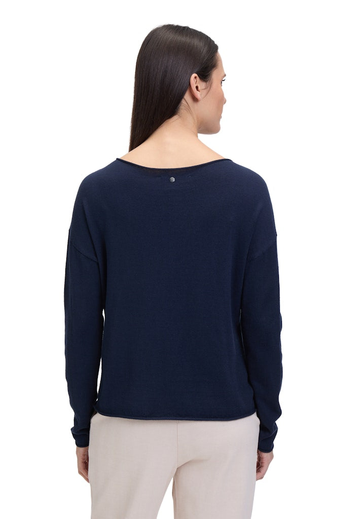 Betty & Co Damen Pullover Navy Blue