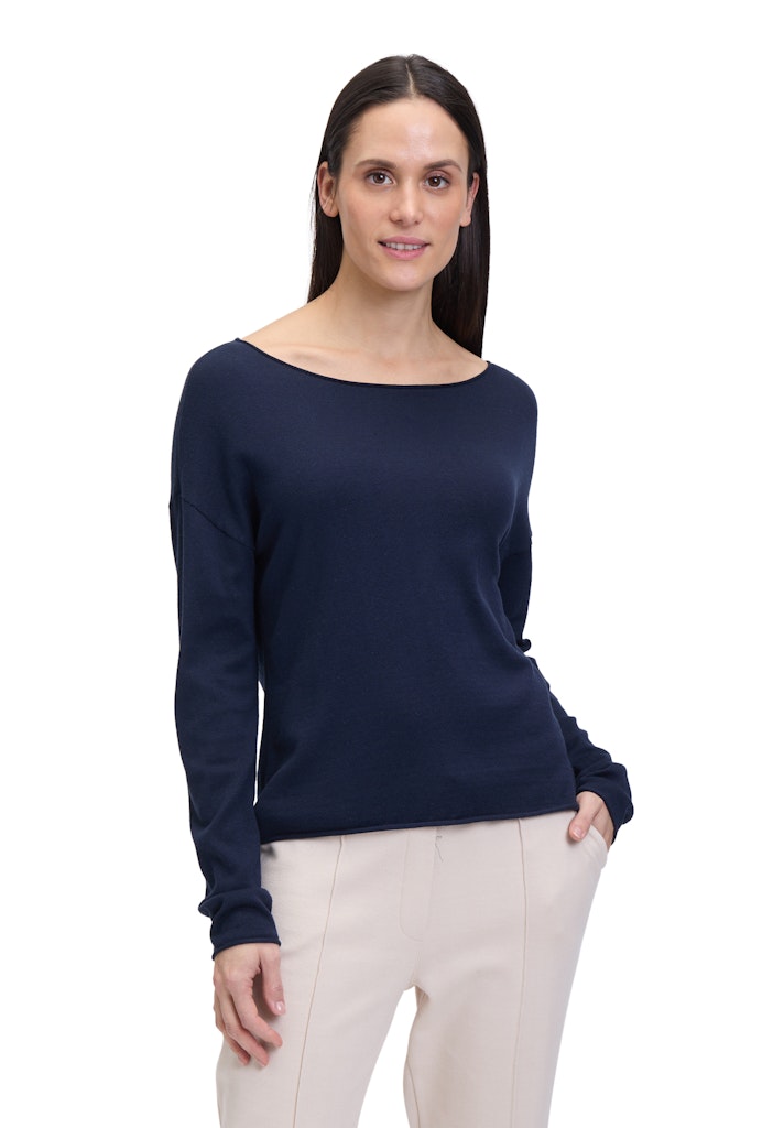 Betty & Co Damen Pullover Navy Blue