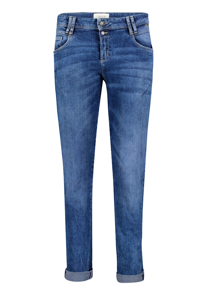 Cartoon Damen Jeans Middle Blue Den