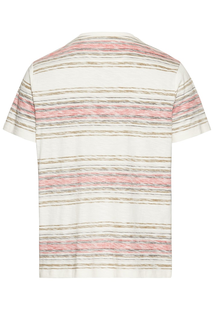 Camel active Herren T-Shirts kurz Sunfaded Red