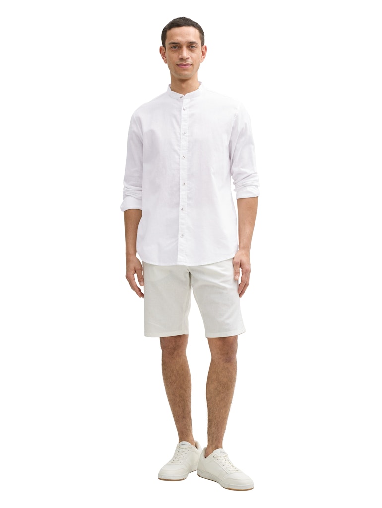 Tom Tailor Herren Hemden lang White