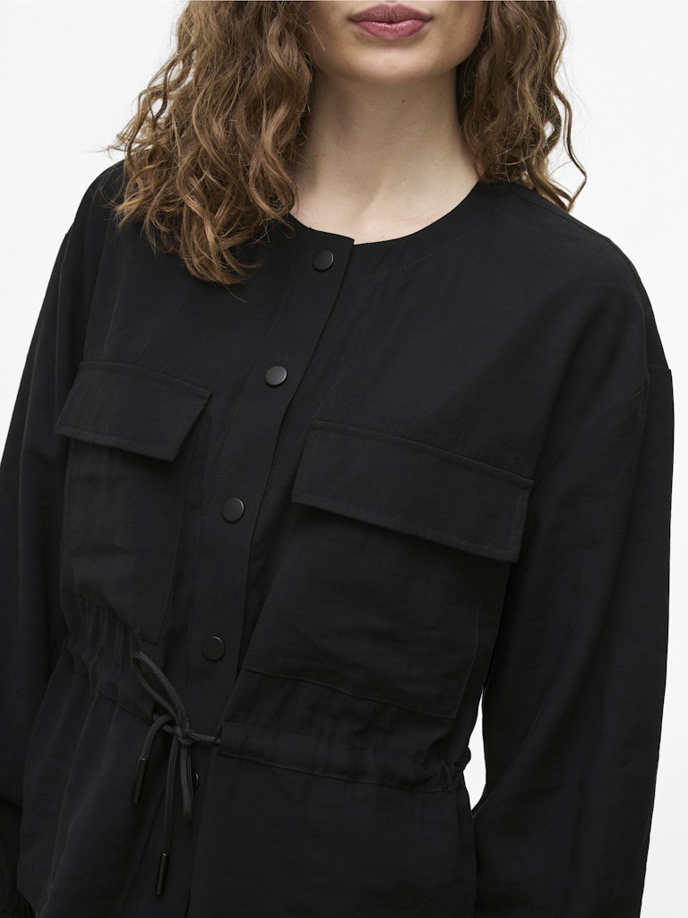 Vila Damen Jacken Black Beauty