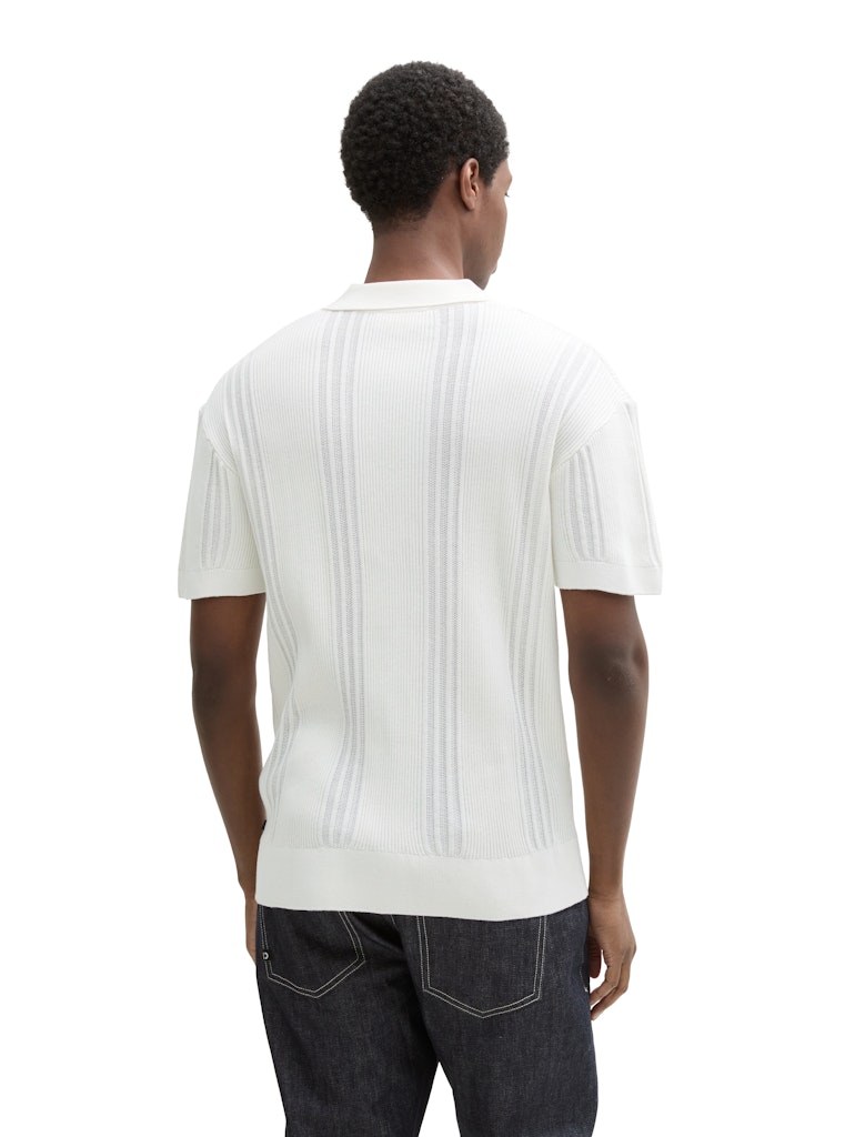 Tom Tailor denim Herren Pullover Off White