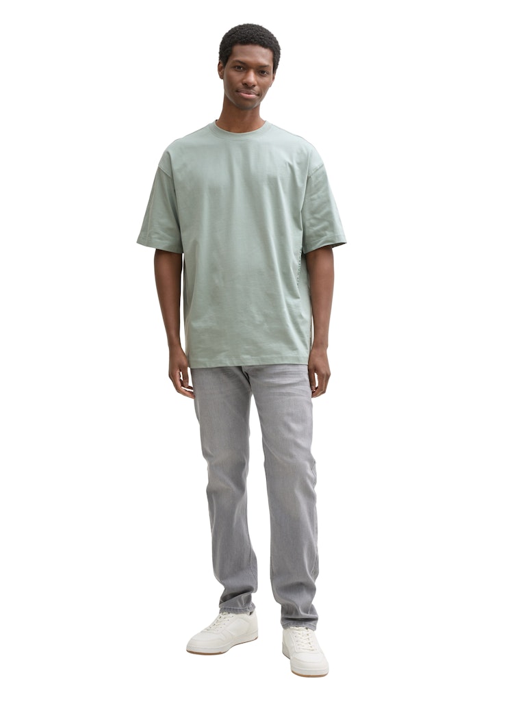 Tom Tailor denim Herren T-Shirts kurz Light Ice Blue