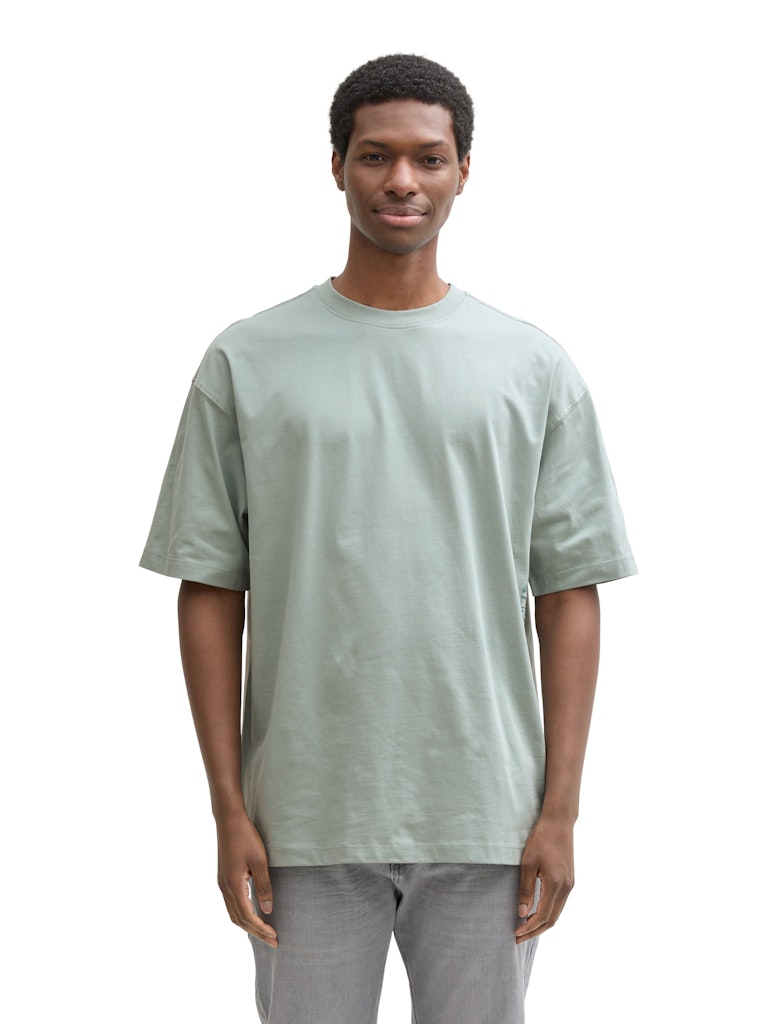 Tom Tailor denim Herren T-Shirts kurz Light Ice Blue