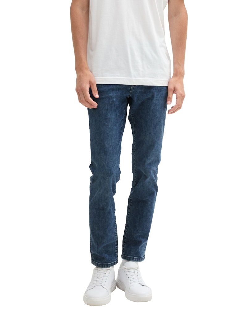 Tom Tailor Herren Jeans Used Mid Stone