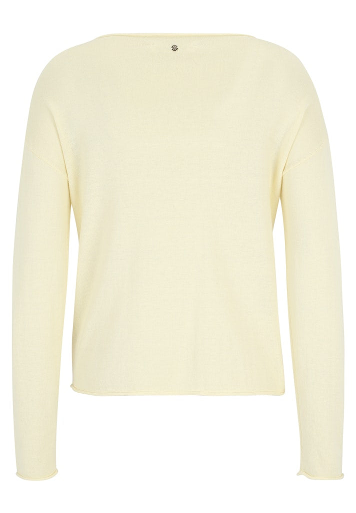 Betty & Co Damen Pullover Pastel Yellow