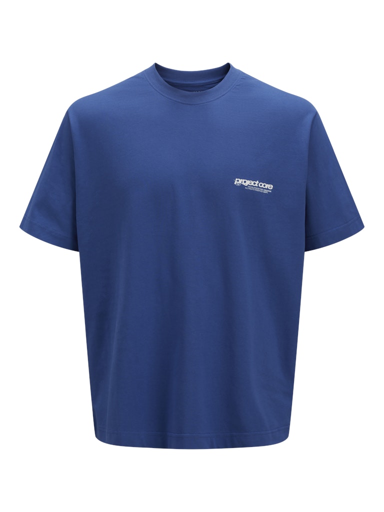 Jack & Jones Herren T-Shirts kurz Beaucoup Blue