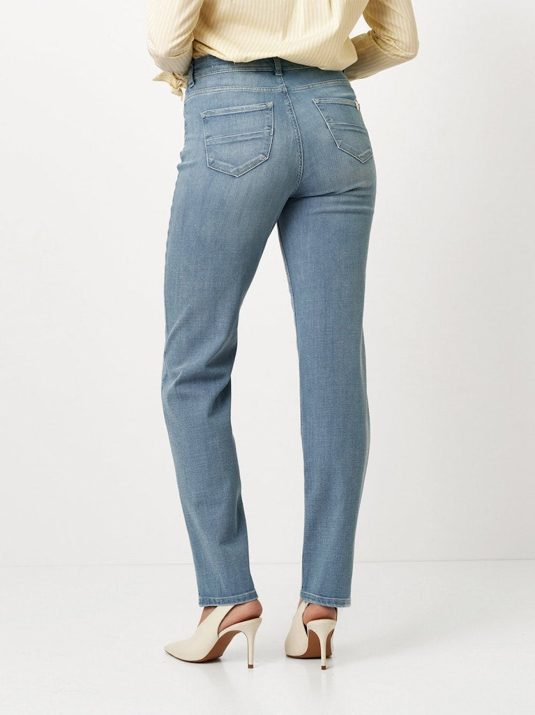 Toni Dress Damen Jeans Summer Blue Ble