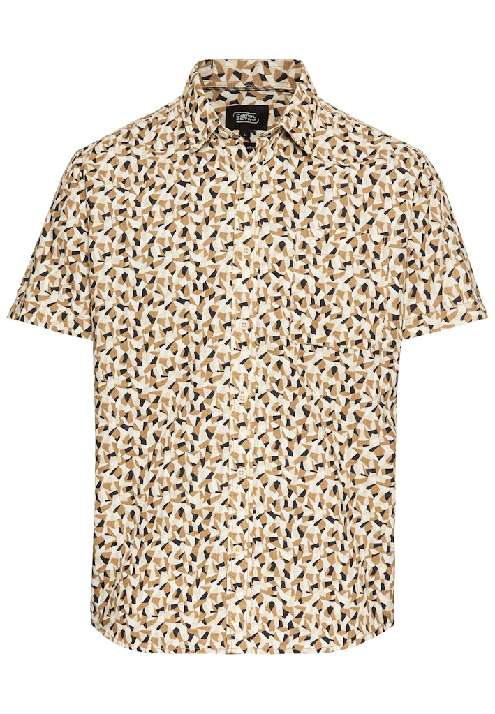 Camel active Herren Hemden kurz Wood
