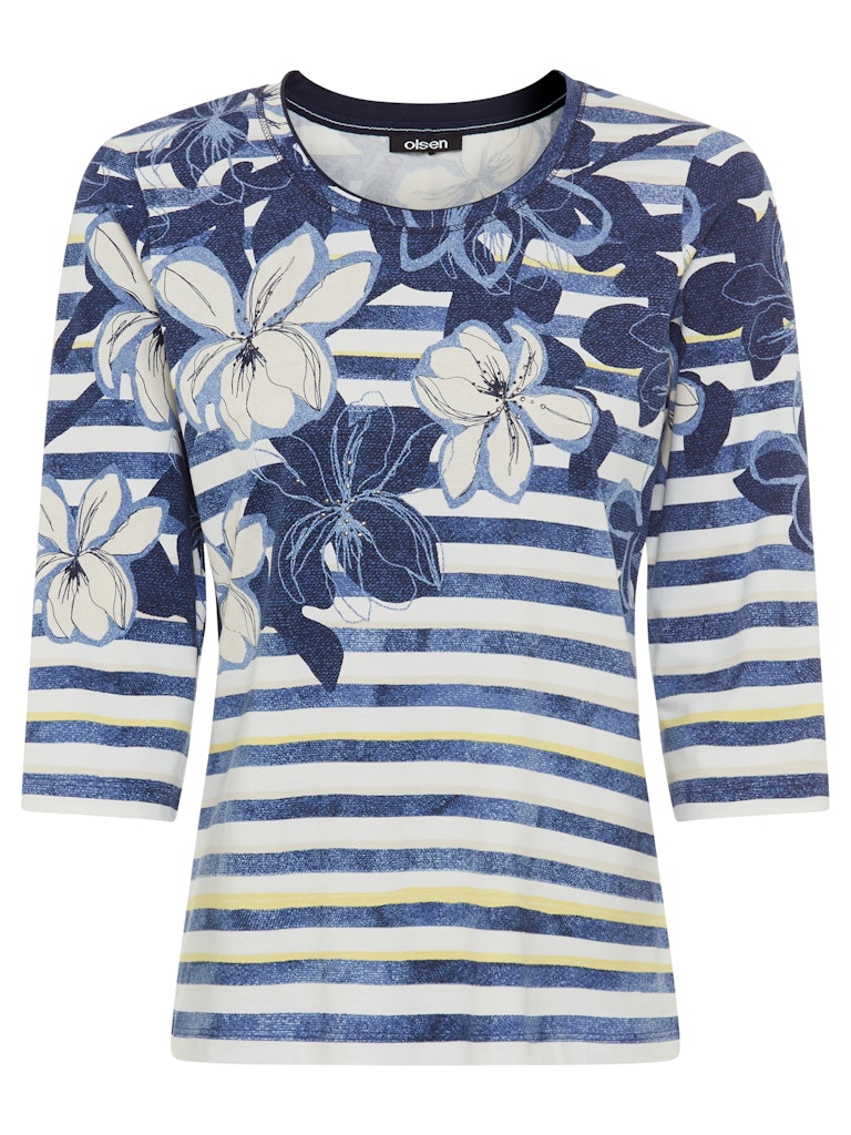 Olsen Damen T-Shirts Ink Blue