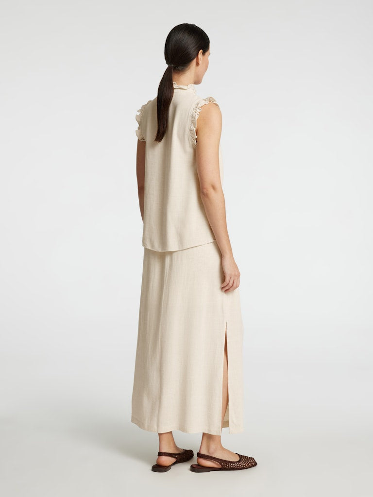 Selected Femme Damen Blusen Sandshell