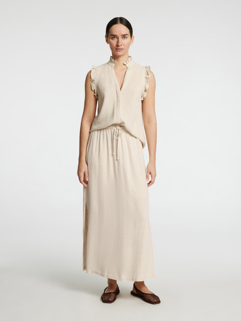 Selected Femme Damen Blusen Sandshell