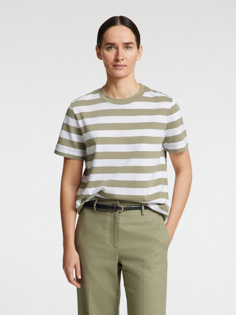 Selected Femme Damen T-Shirts Vetiver/Bright