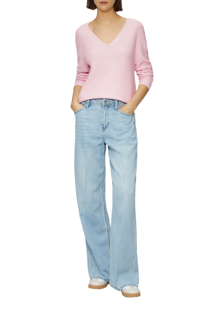 S. Oliver red Damen Pullover Lilac/Pink