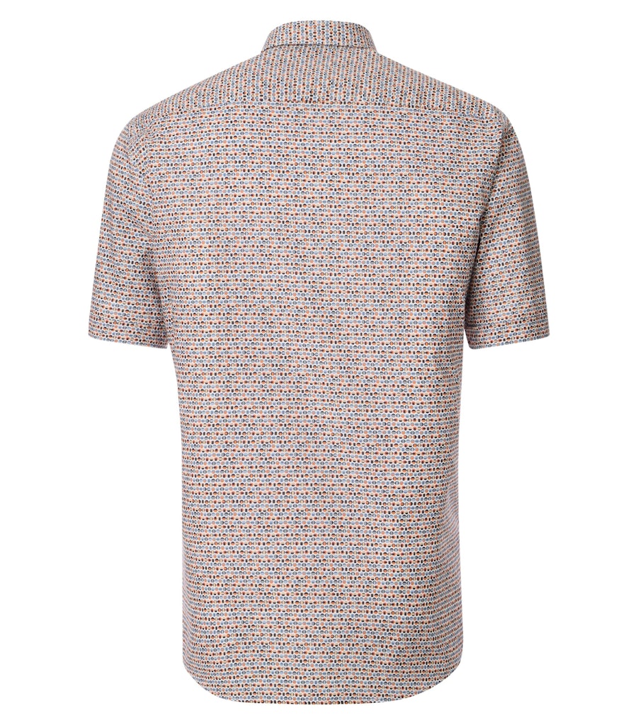 Casa Moda Herren Hemden kurz Blau