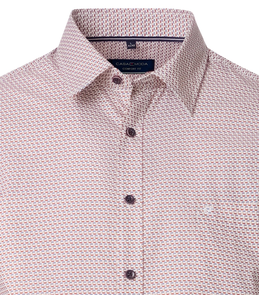 Casa Moda Herren Hemden Rot