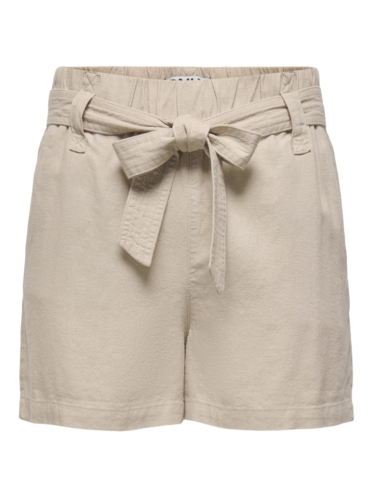 Only Damen Shorts Oxford Tan