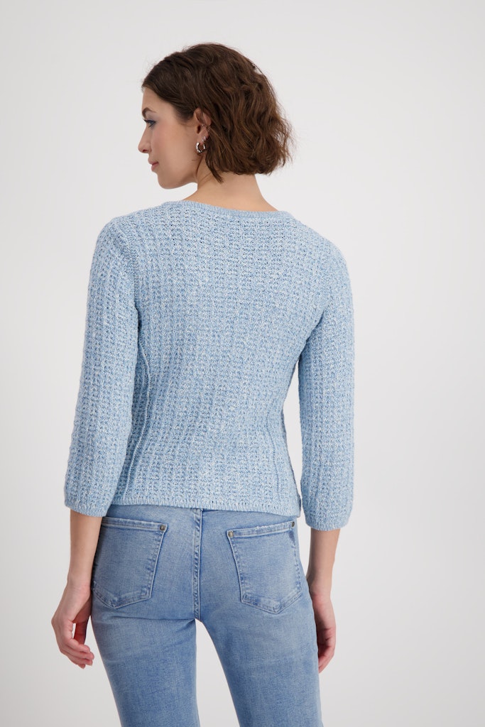 Monari Damen Strickjacken Spring Wate