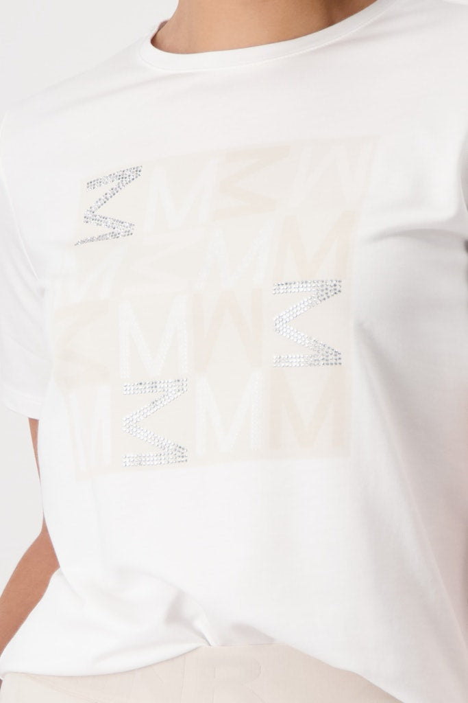 Monari Damen T-Shirts Off-White