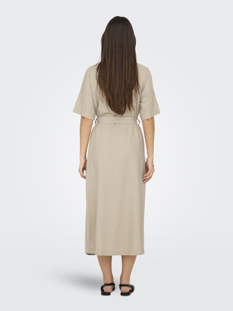 Only Damen Kleider Oxford Tan