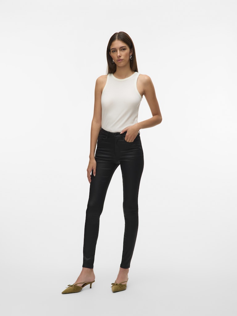 Vero Moda Damen Hosen Black