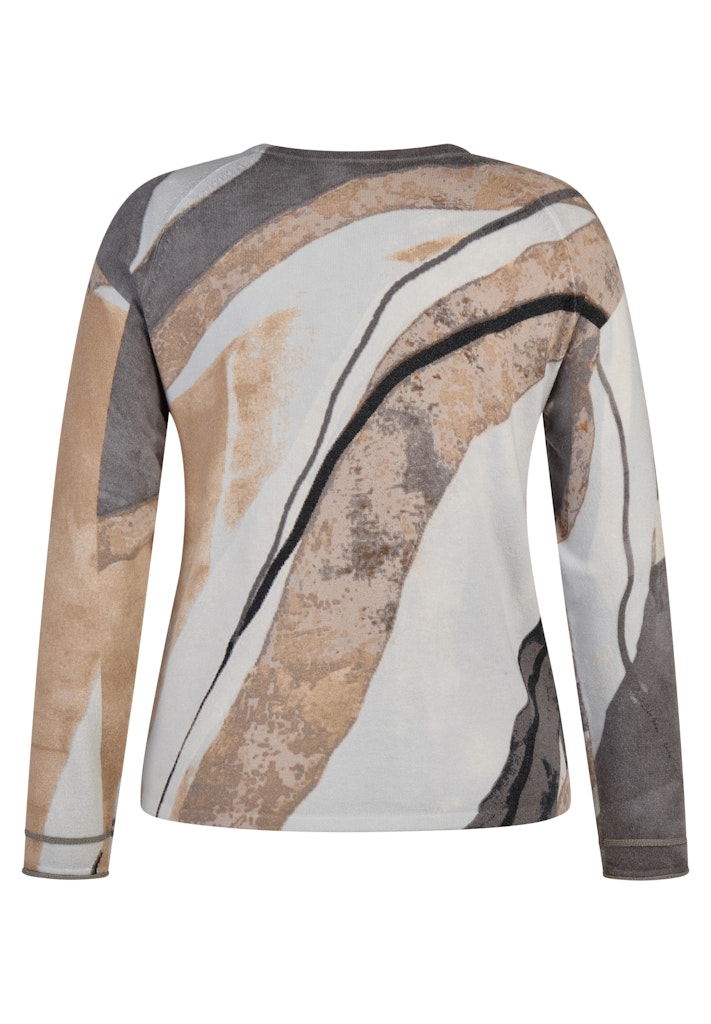 Rabe Damen Pullover Silber