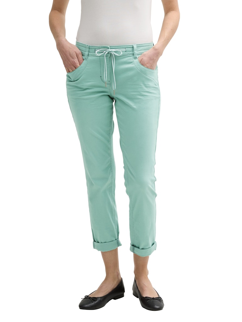 Tom Tailor Damen Hosen Faded Green