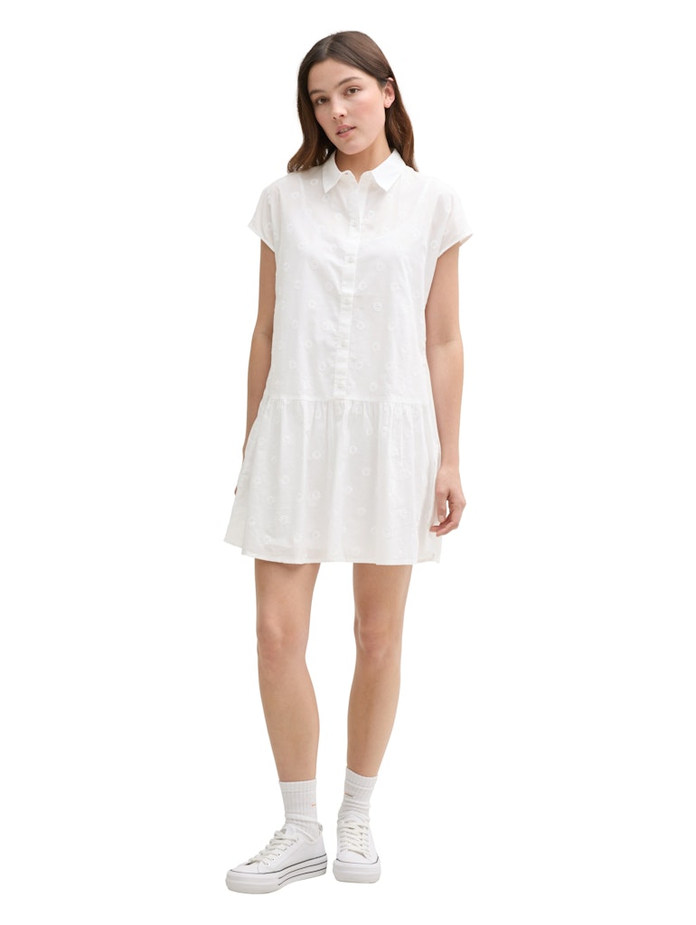 Tom Tailor denim Damen Kleider White