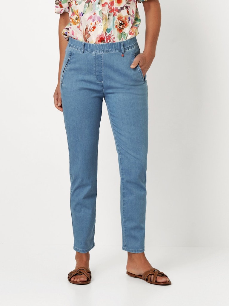Toni Dress Damen Hosen Soft Blue