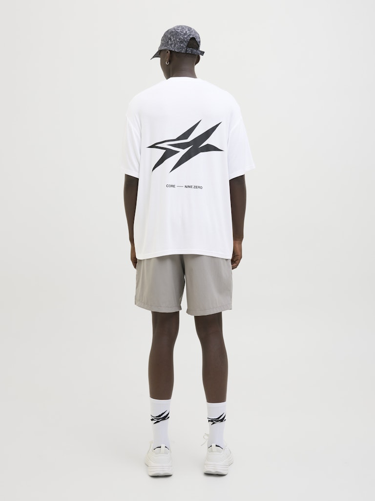 Jack & Jones Herren T-Shirts kurz Bright White