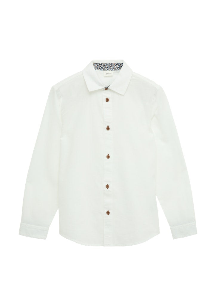 S. Oliver Jungen Hemden White
