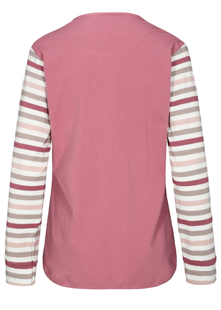 Katag Schlafanzug Ecru Stripe