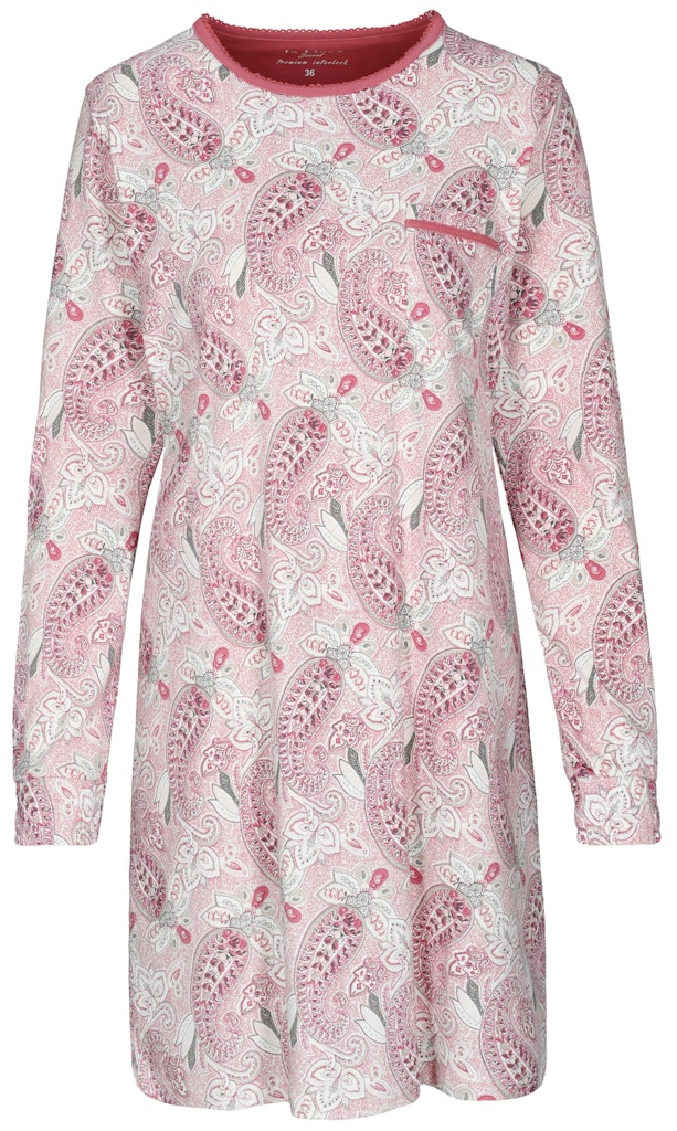 Katag Nachthemd Taupe Paisley